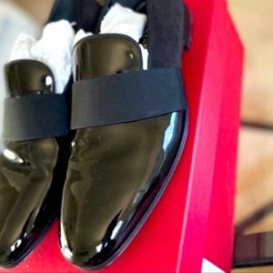 Salvatore Ferragamo Mens Patent Shoe Size 10EE